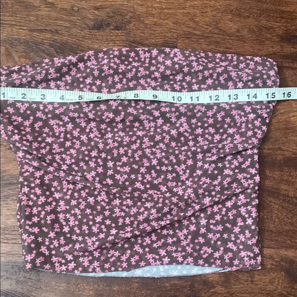 Flowered strapless top!! - Picture 10 of 15